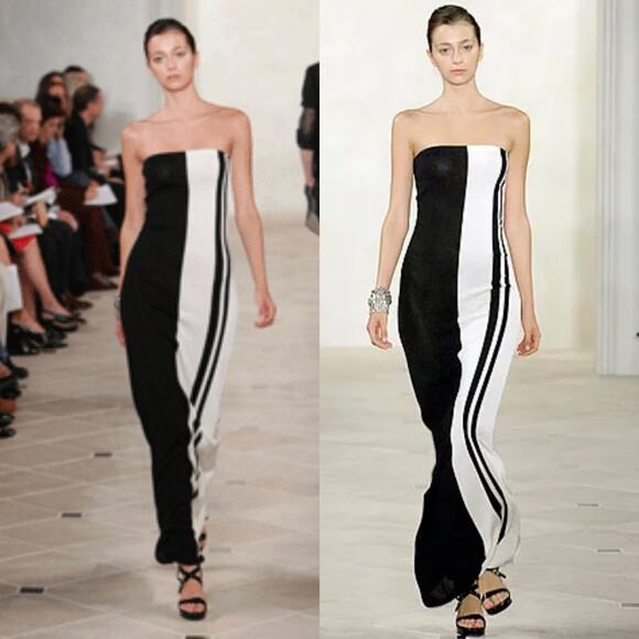 Ralph Lauren Collection Purple Label Knit Silk Tube Dress Designer Luxury $2,998 - Picture 1 of 14